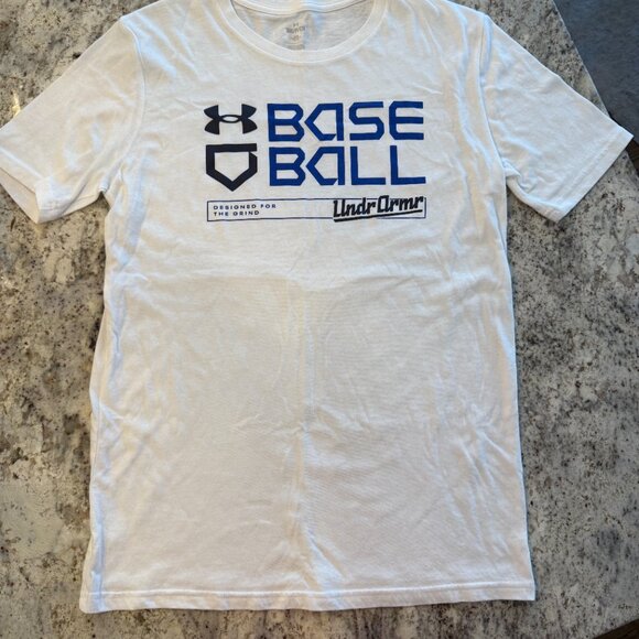 Mens Under Armour Baseball Tee - Picture 2 of 4